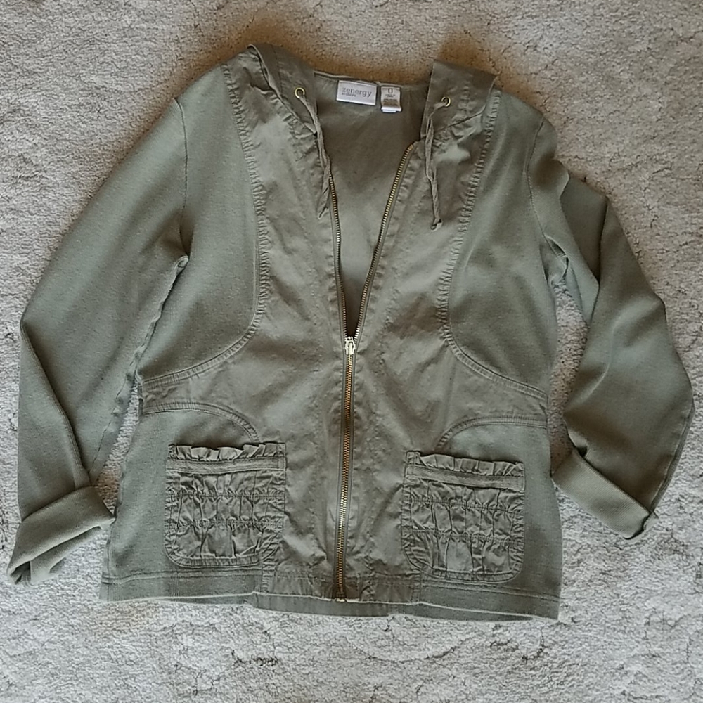 Lightweight, Hooded Jacket